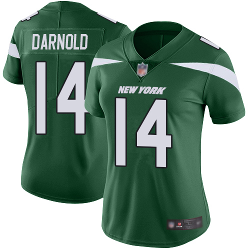 New York Jets Limited Green Women Sam Darnold Home Jersey NFL Football #14 Vapor Untouchable->new york jets->NFL Jersey